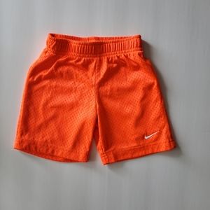 Nike Athletic Shorts Toddler Boy Size 4T Orange
